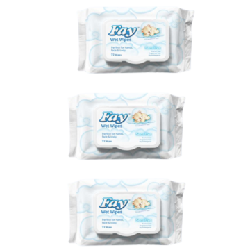 Fay Sensitive Wet Wipes (Special Offer)